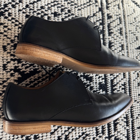 Everlane The Modern Oxford Women’s Black leather flats, size 7.5 - Picture 5 of 8
